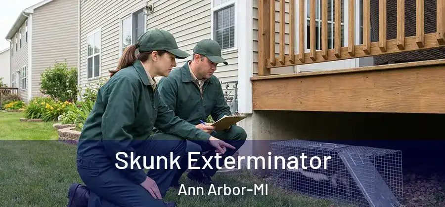  Skunk Exterminator Ann Arbor-MI